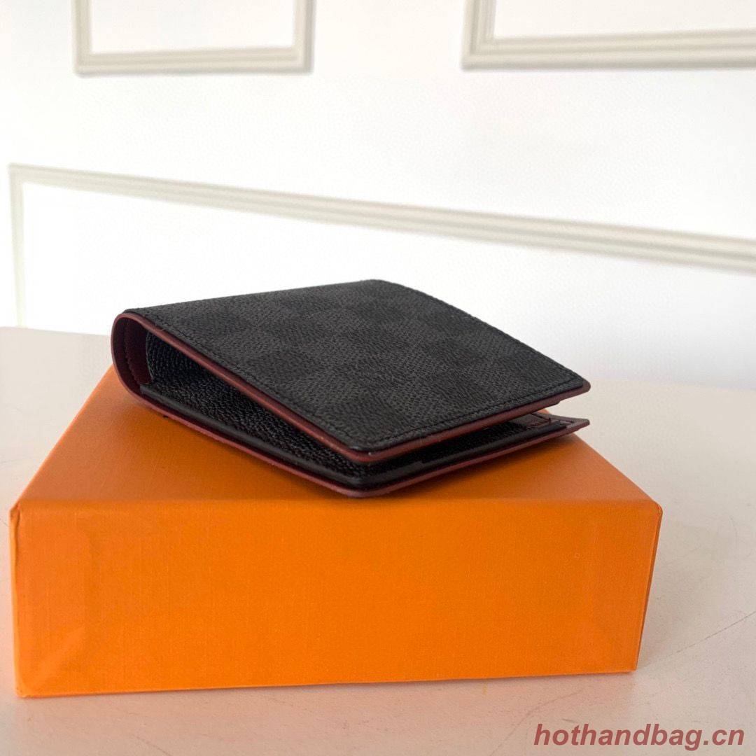 Louis vuitton Multiple Wallet N63260 Black&Red Louis vuitton Multiple Wallet N63260 Black&Red