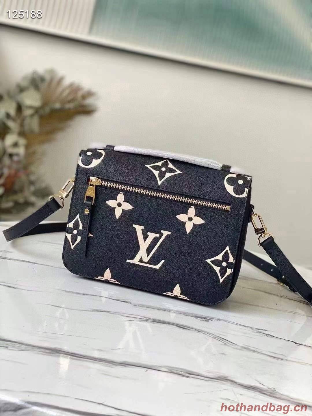 Louis vuitton original LV CRAFTY POCHETTE METIS Bag M45596 Black Louis vuitton original LV CRAFTY POCHETTE METIS Bag M45596 Black