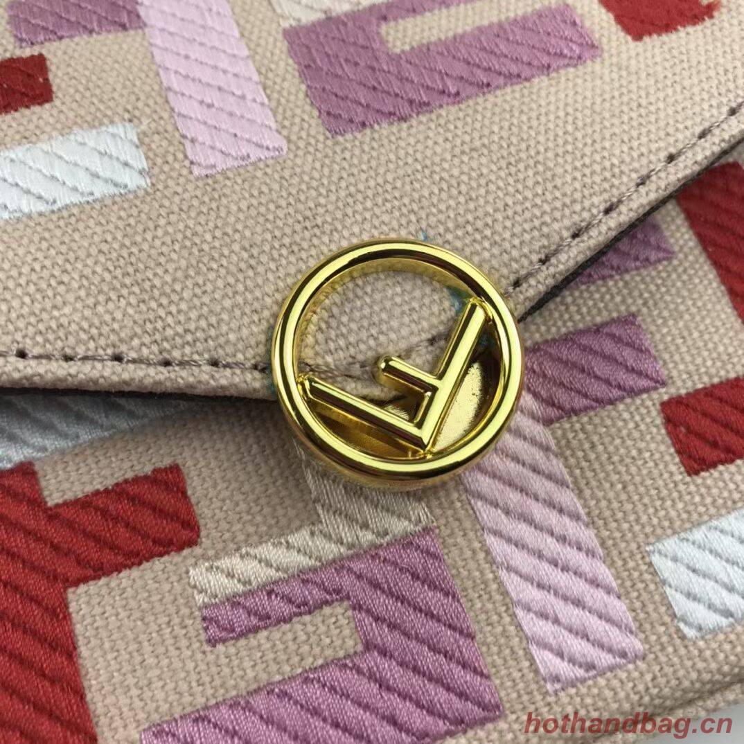 FENDI fabric bag F1230 pink FENDI fabric bag F1230 pink