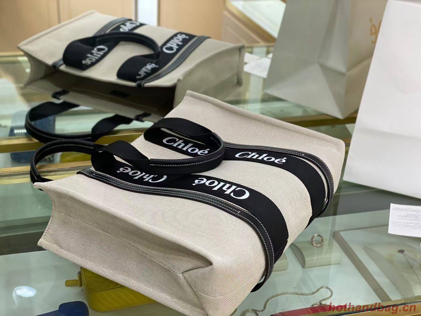 Chloe Cloth & leather 6C025 black Chloe Cloth & leather 6C025 black