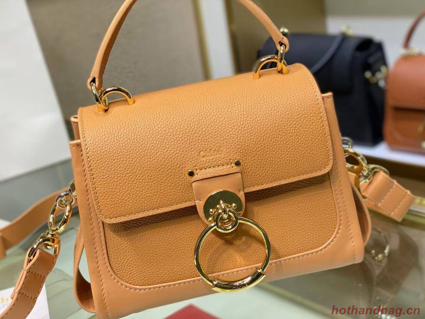 Chloe Original Calfskin Leather Bag C1143S Camel Chloe Original Calfskin Leather Bag C1143S Camel