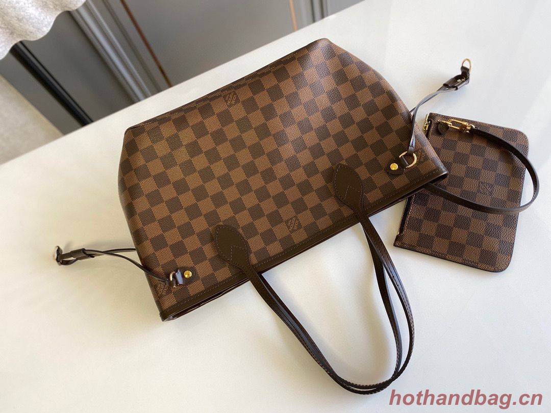 Louis Vuitton Damier Ebene Canvas Neverfull Small N41359 Louis Vuitton Damier Ebene Canvas Neverfull Small N41359
