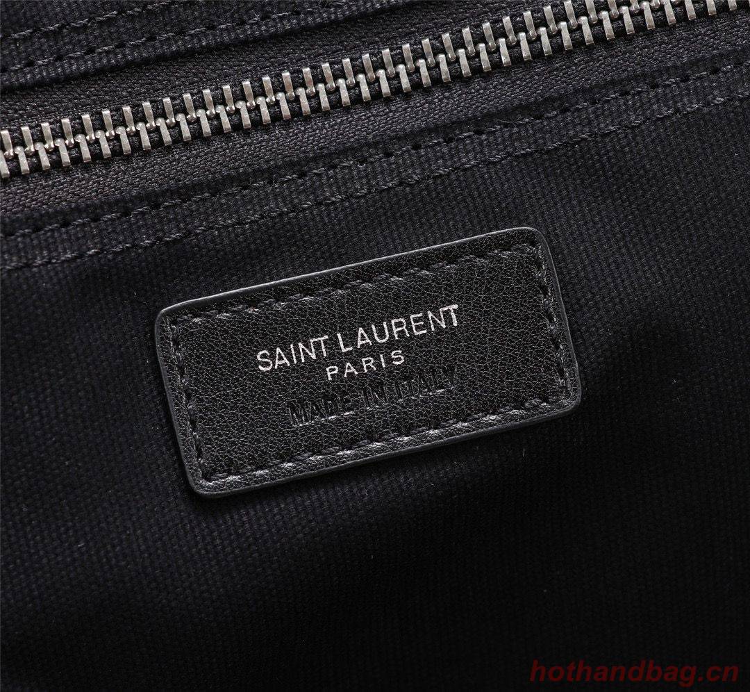 Yves Saint Laurent Rive Gauche Tote Shopping Bag 59929 Black Yves Saint Laurent Rive Gauche Tote Shopping Bag 59929 Black