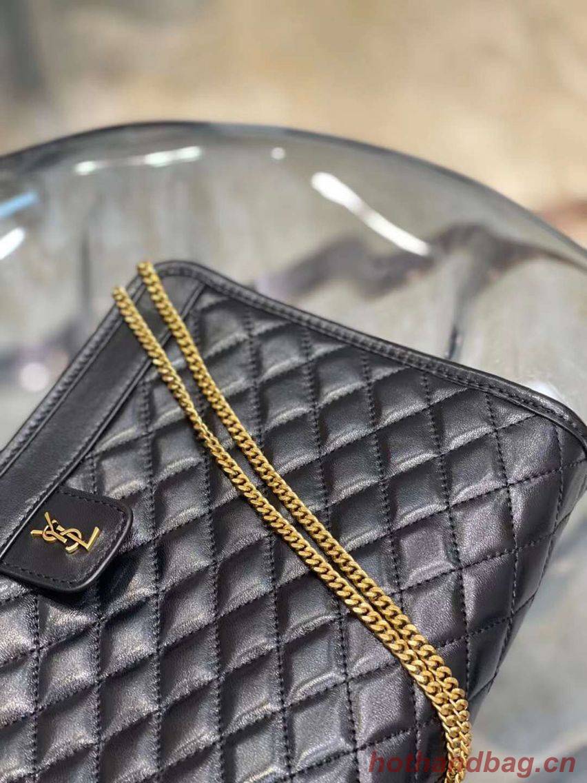 Yves Saint Laurent VICTOIRE BABY CLUTCH IN LEATHER Y357361 black Yves Saint Laurent VICTOIRE BABY CLUTCH IN LEATHER Y357361 black