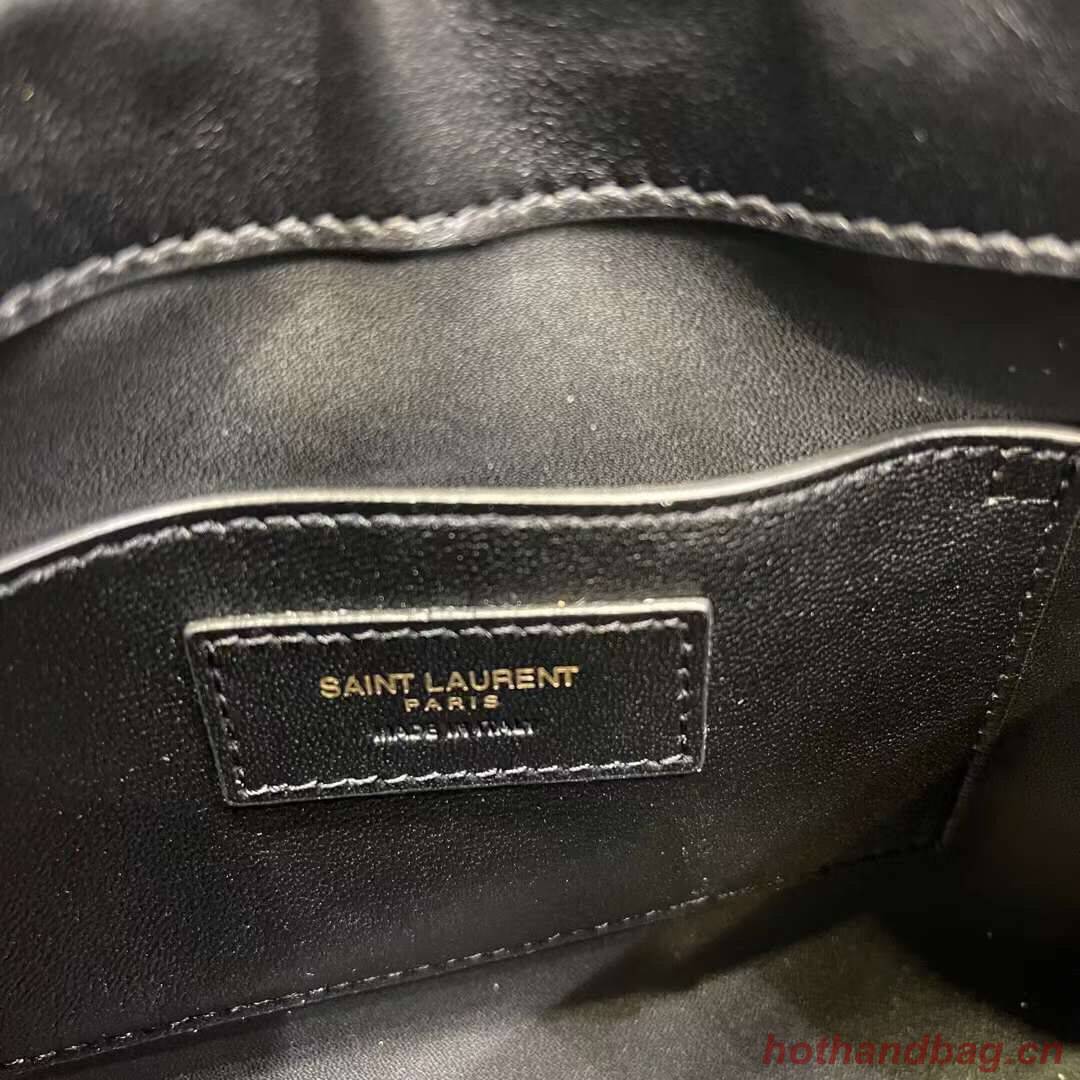 Yves Saint Laurent VICTOIRE BABY CLUTCH IN LEATHER Y357361 black Yves Saint Laurent VICTOIRE BABY CLUTCH IN LEATHER Y357361 black