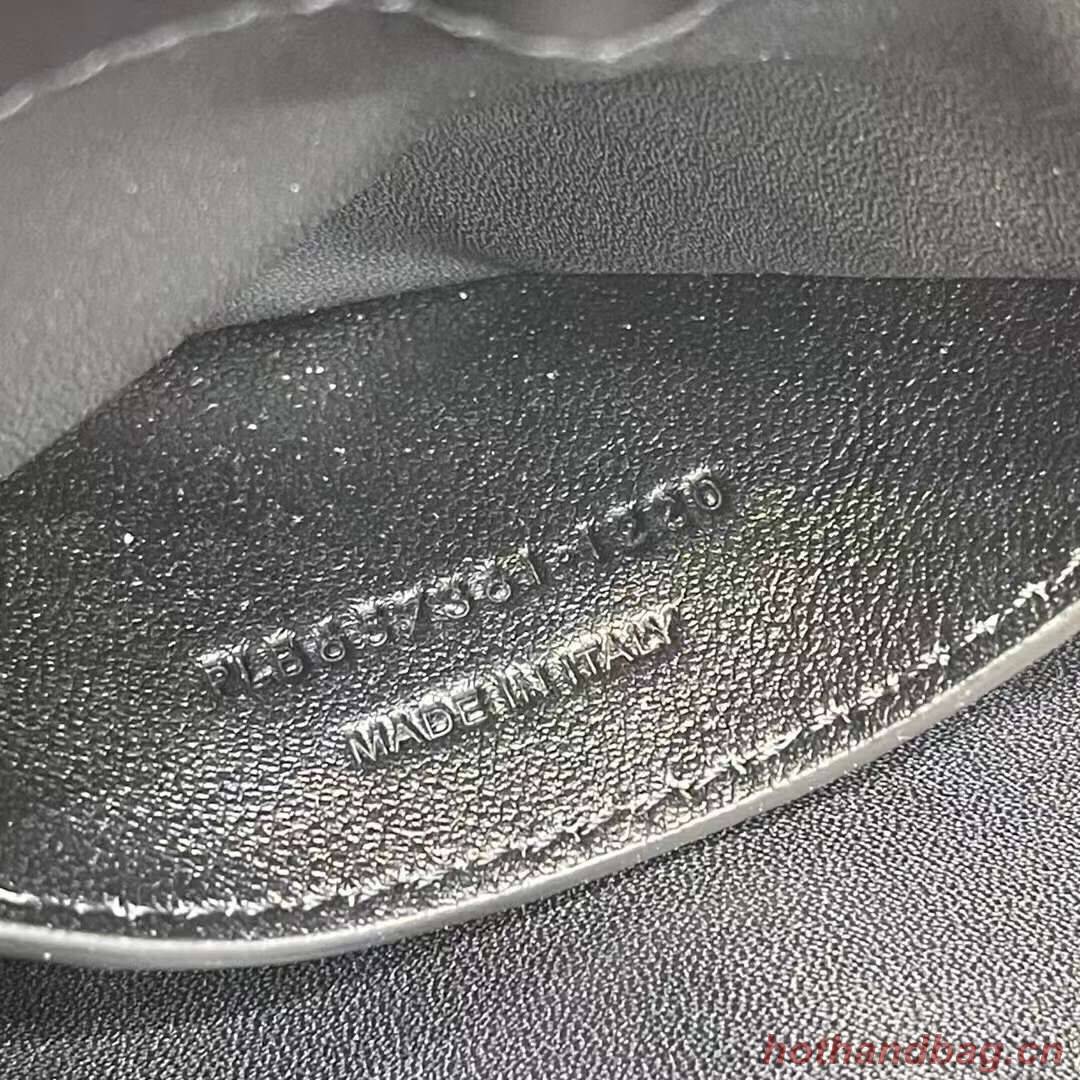 Yves Saint Laurent VICTOIRE BABY CLUTCH IN LEATHER Y357361 black Yves Saint Laurent VICTOIRE BABY CLUTCH IN LEATHER Y357361 black