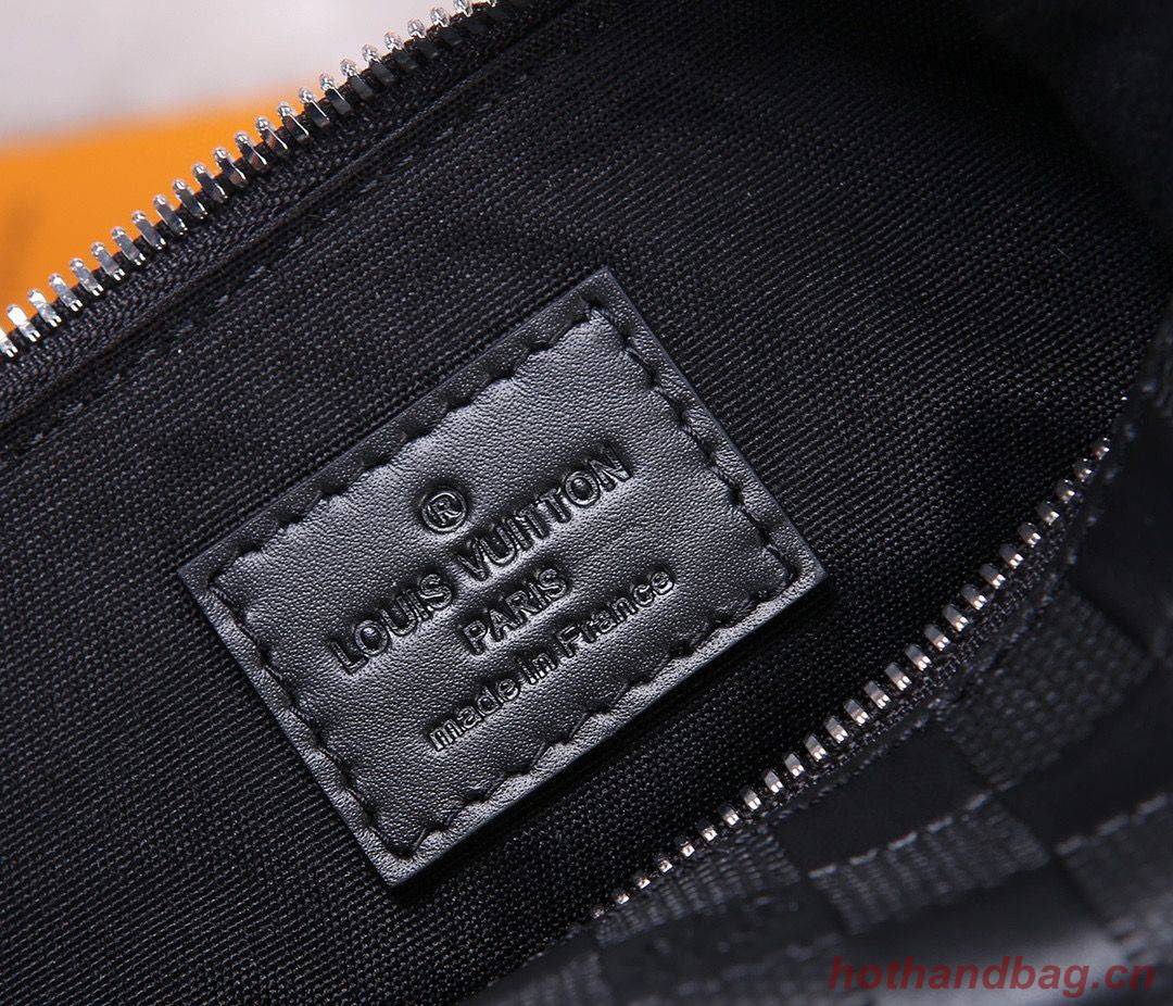 Louis Vuitton Discovery Messenger BB Original Leathe Bag N42418 Black Louis Vuitton Discovery Messenger BB Original Leathe Bag N42418 Black