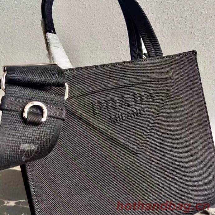 Prada Drill tote bag 1BG382 black Prada Drill tote bag 1BG382 black