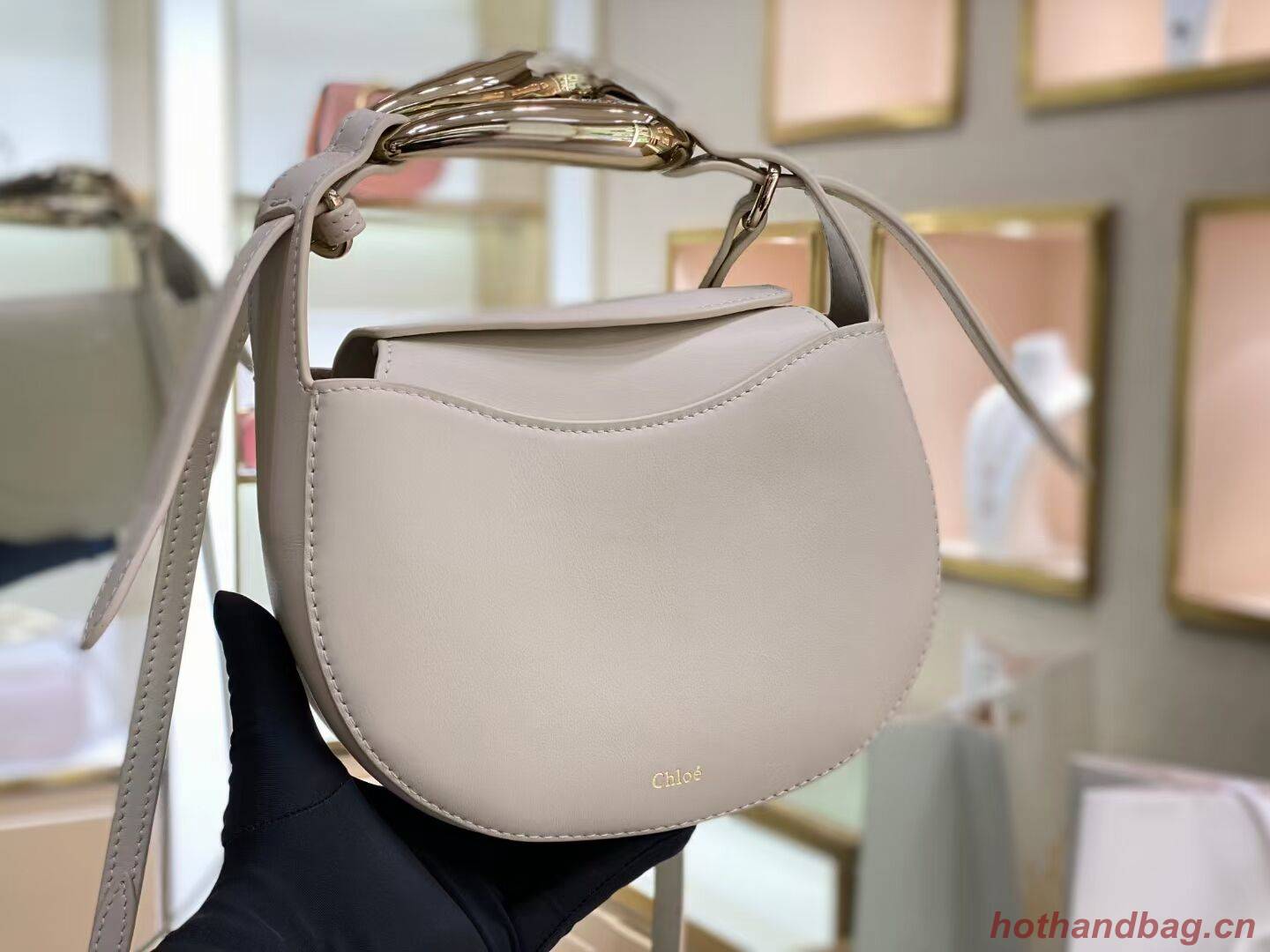 Chloe Original Calfskin Leather Bag 3S1350 cream Chloe Original Calfskin Leather Bag 3S1350 cream