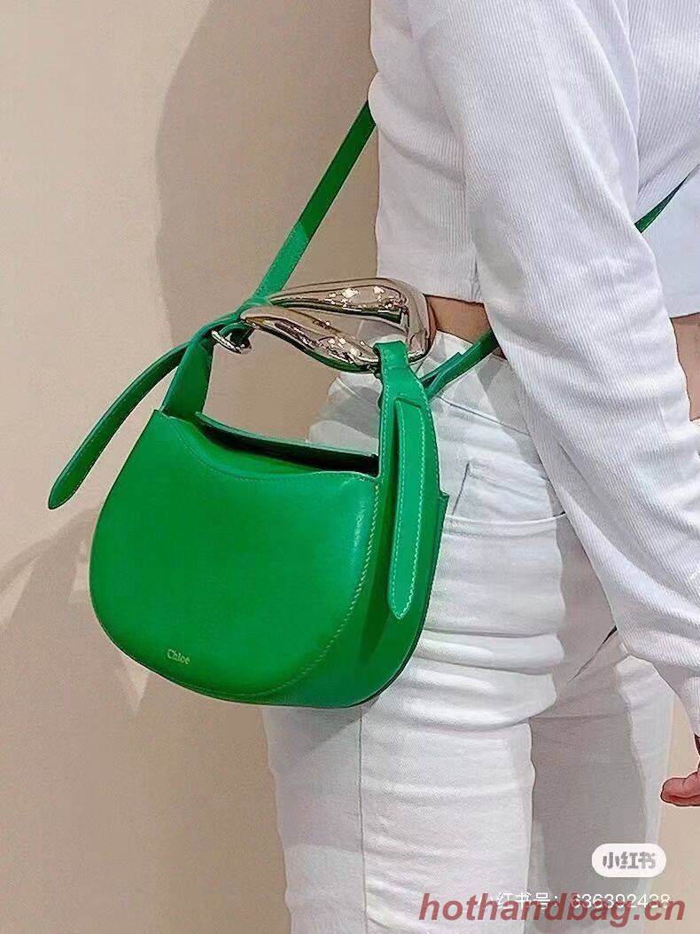 Chloe Original Calfskin Leather Bag 3S1350 green Chloe Original Calfskin Leather Bag 3S1350 green