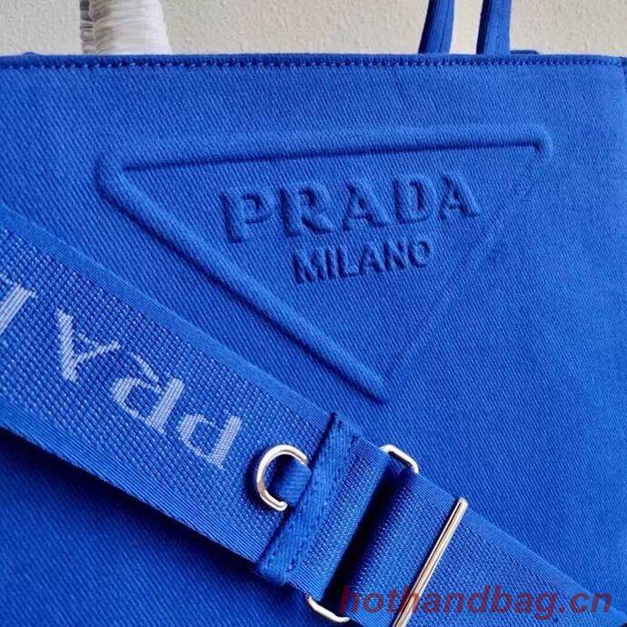 Prada Drill tote bag 1BG382 blue Prada Drill tote bag 1BG382 blue