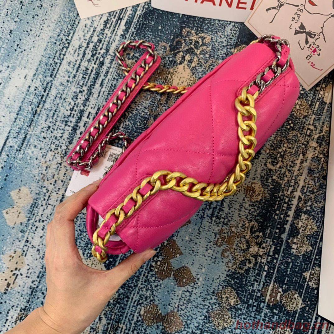 CHANEL 19 Flap Bag AS1160 AS1161 AS1162 Rose CHANEL 19 Flap Bag AS1160 AS1161 AS1162 Rose