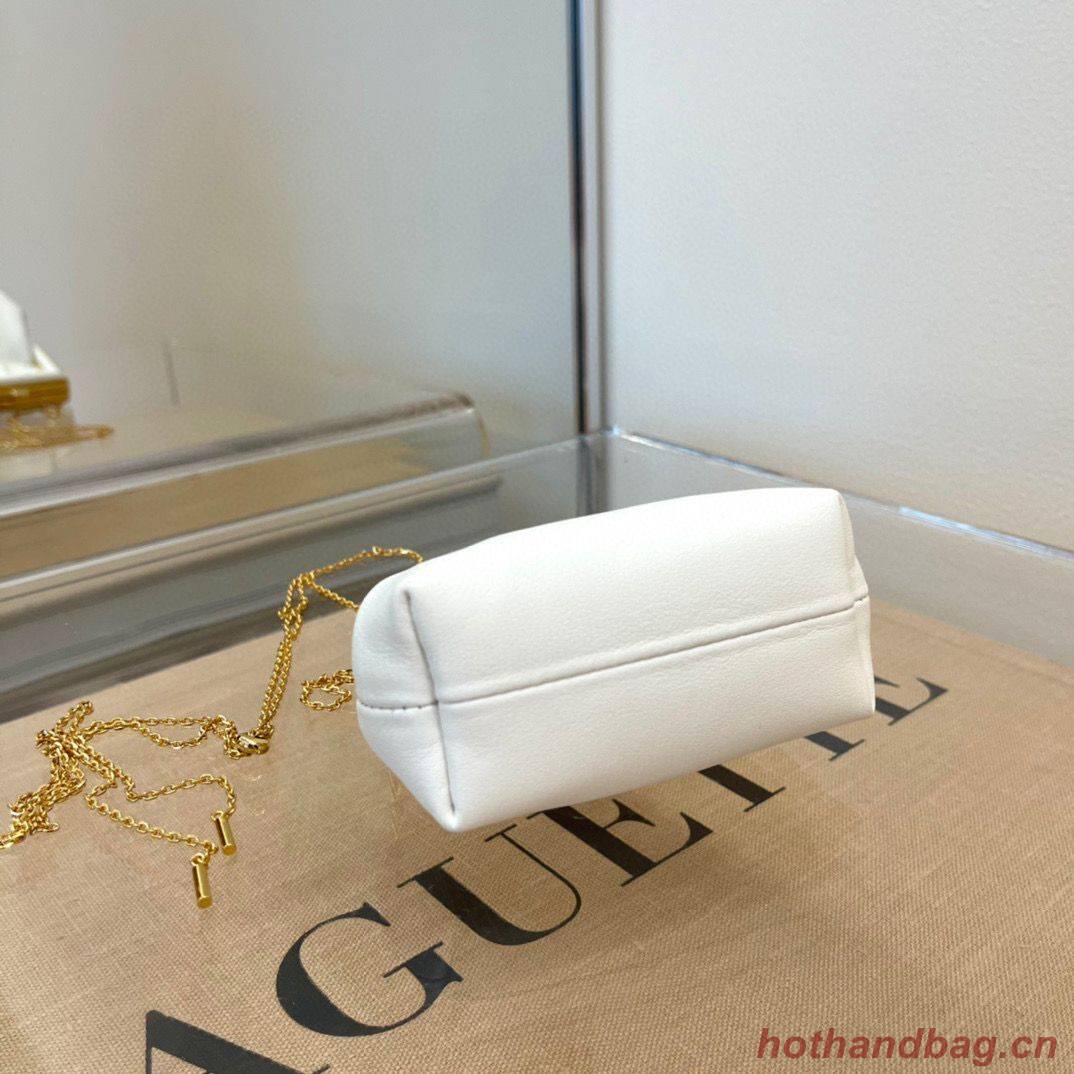 Fendi Original Leather Mini Clutch Bag 56831 White Fendi Original Leather Mini Clutch Bag 56831 White