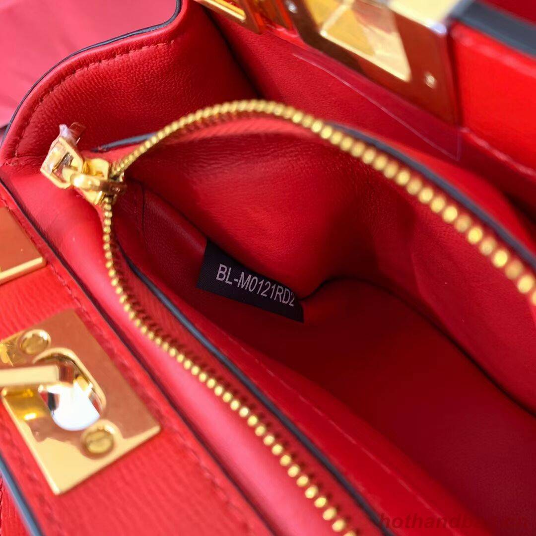 VALENTINO calf leather handbag V0754 red VALENTINO calf leather handbag V0754 red