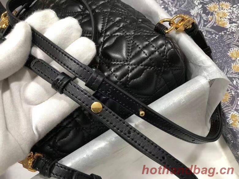 MINI DIOR BACKPACK Cannage Lambskin M9222 black MINI DIOR BACKPACK Cannage Lambskin M9222 black