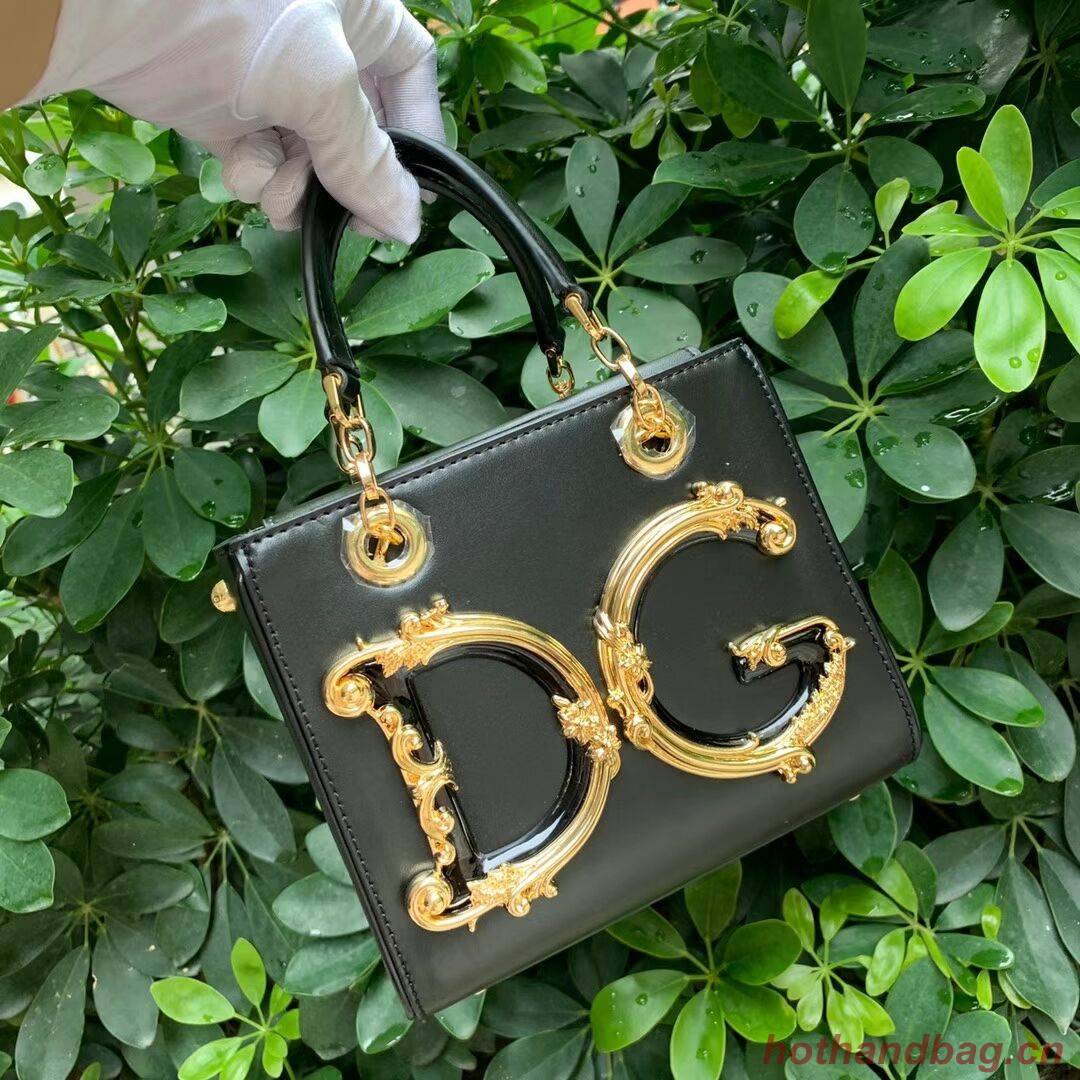 Dolce & Gabbana Origianl Leather Shoulder Bag 5158 black Dolce & Gabbana Origianl Leather Shoulder Bag 5158 black