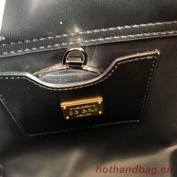 Dolce & Gabbana Origianl Leather Shoulder Bag 5158 black Dolce & Gabbana Origianl Leather Shoulder Bag 5158 black