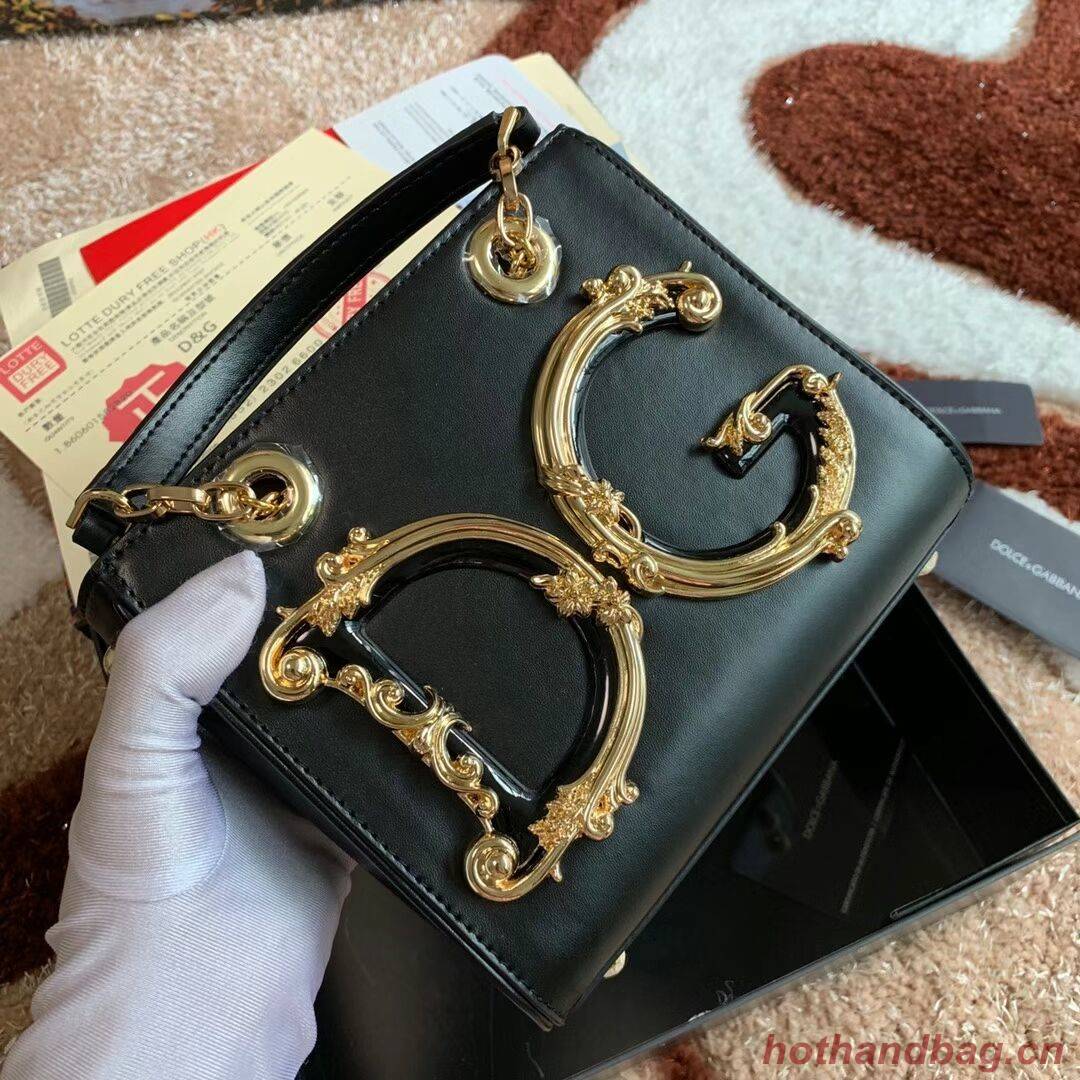 Dolce & Gabbana Origianl Leather Shoulder Bag 5158 black Dolce & Gabbana Origianl Leather Shoulder Bag 5158 black