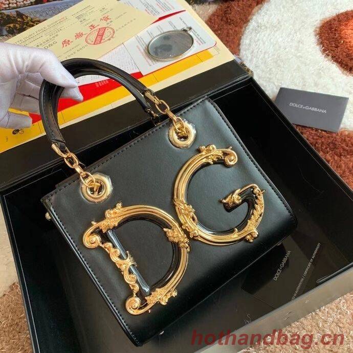 Dolce & Gabbana Origianl Leather Shoulder Bag 5158 black Dolce & Gabbana Origianl Leather Shoulder Bag 5158 black