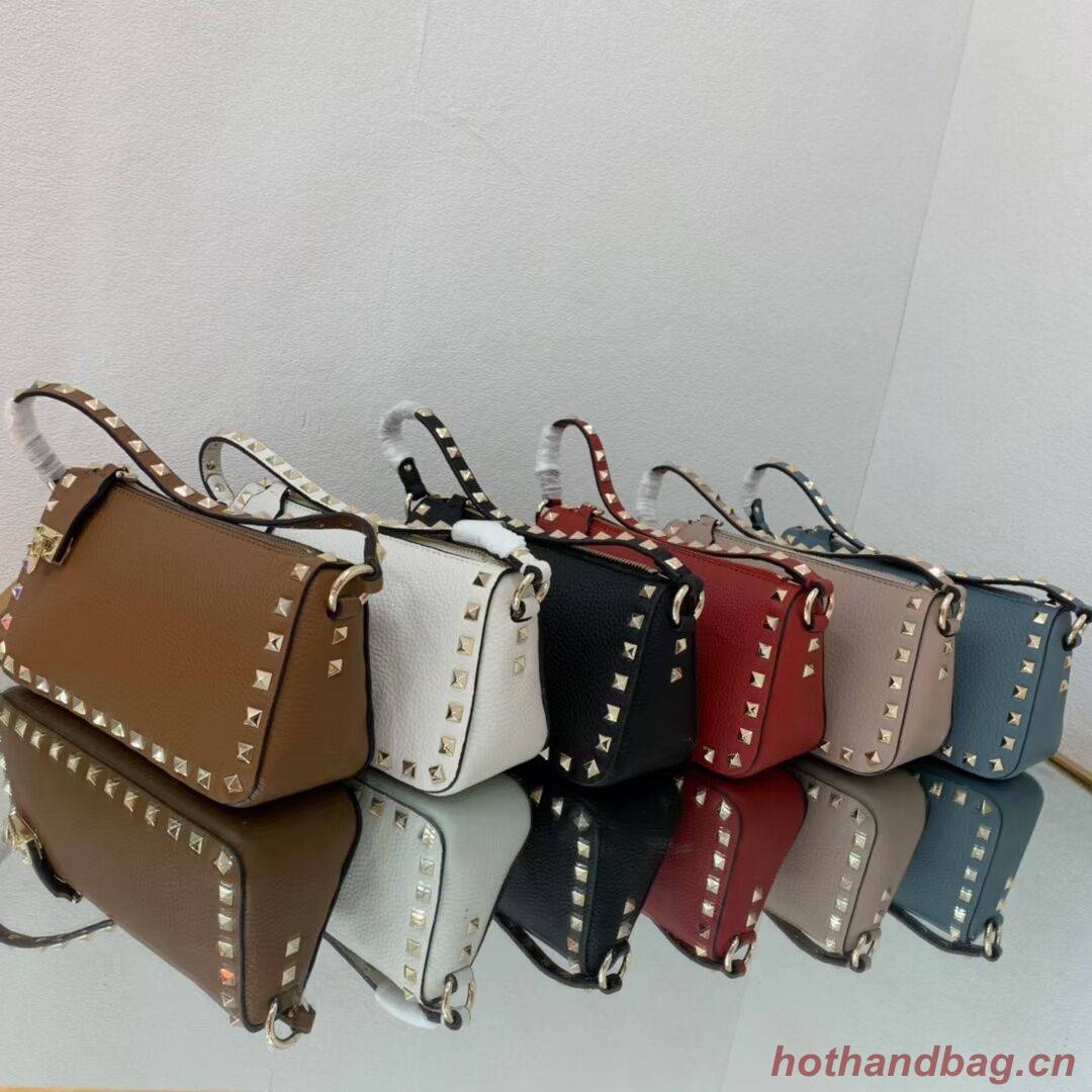 VALENTINO Origianl leather shoulder bag V4700 grey VALENTINO Origianl leather shoulder bag V4700 grey