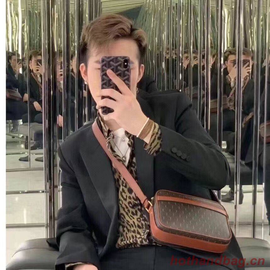 Yves Saint Laurent Canvas Shoulder Bag Y689957 brown Yves Saint Laurent Canvas Shoulder Bag Y689957 brown