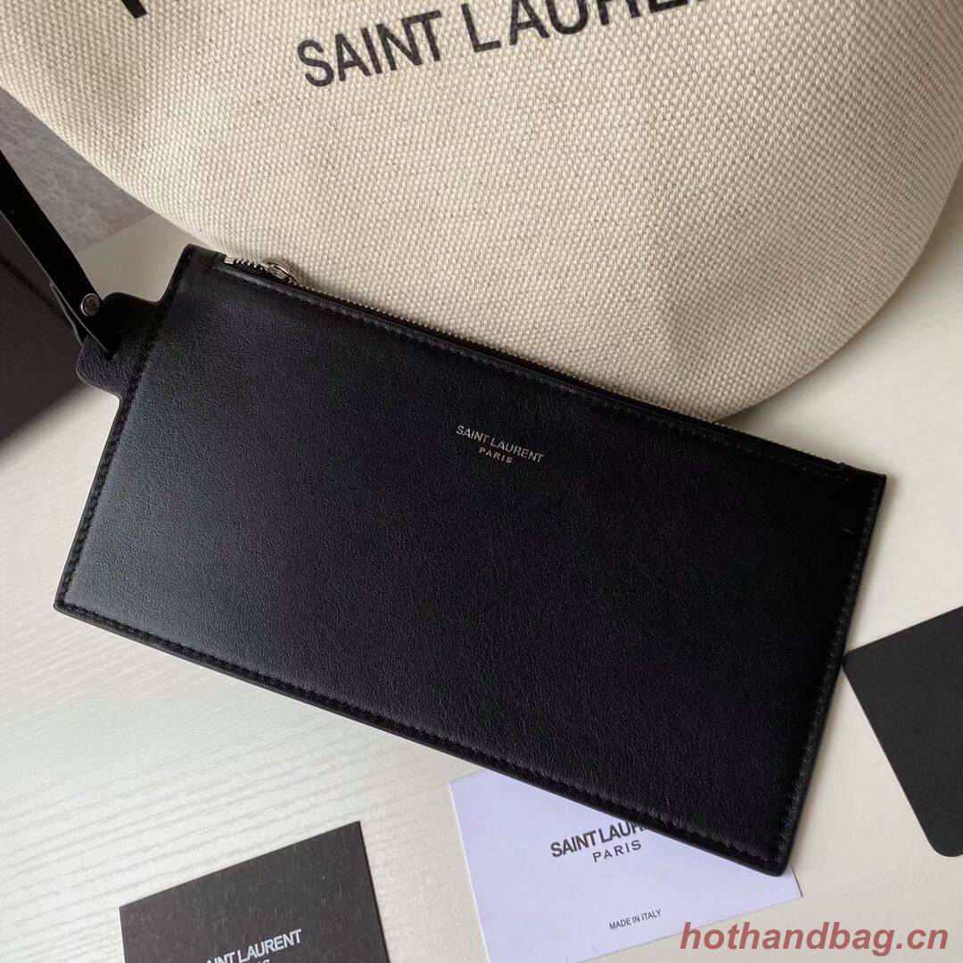 Yves Saint Laurent Tote Book LINEN Shopping Bag Y689299 black Yves Saint Laurent Tote Book LINEN Shopping Bag Y689299 black