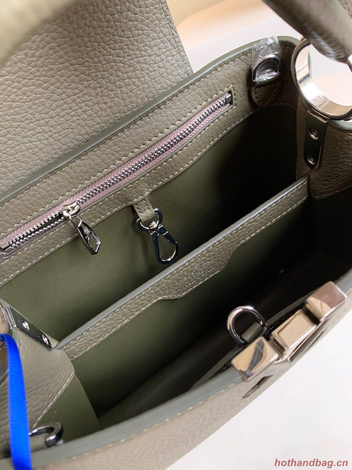 Louis Vuitton CAPUCINES Original Leather PM M57227 Dark Green Louis Vuitton CAPUCINES Original Leather PM M57227 Dark Green