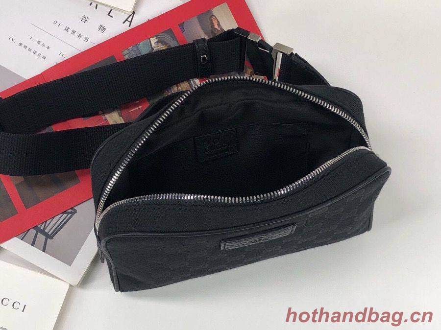 Gucci GG Original GG Leather belt bag 449174 Black Gucci GG Original GG Leather belt bag 449174 Black
