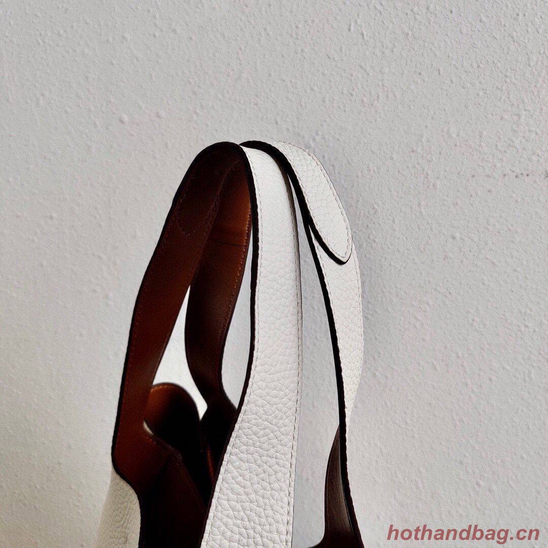 Prada Deer skin bag tote 1BG335 White Prada Deer skin bag tote 1BG335 White