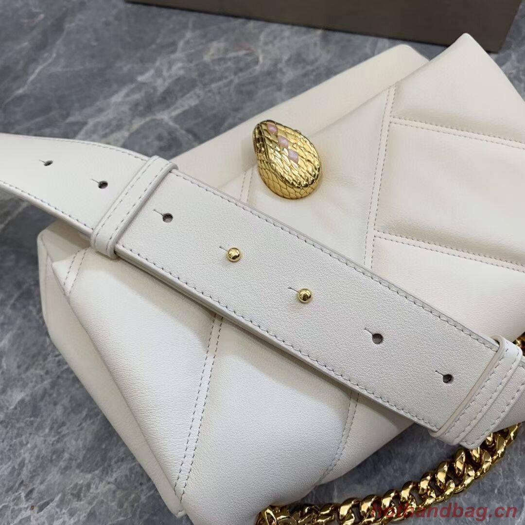 Bvlgari Serpenti Forever leather crossbody bag B219069 cream