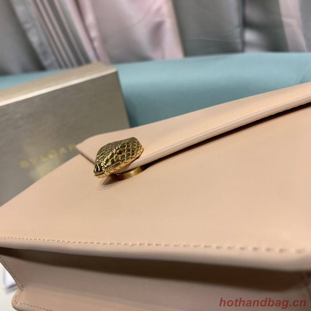 Bvlgari Serpenti Forever leather small crossbody bag B210543 pink Bvlgari Serpenti Forever leather small crossbody bag B210543 pink