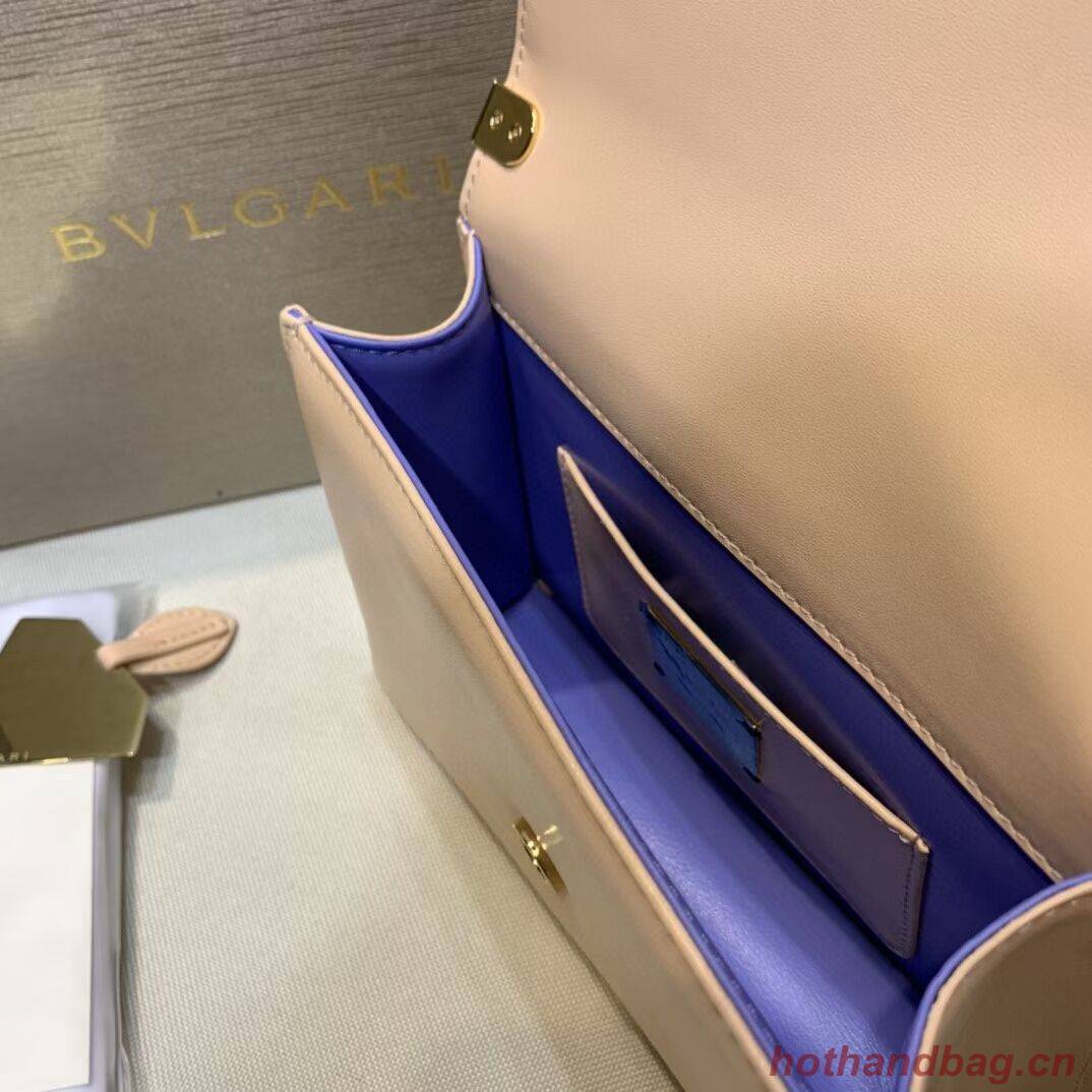 Bvlgari Serpenti Forever leather small crossbody bag B210543 pink Bvlgari Serpenti Forever leather small crossbody bag B210543 pink