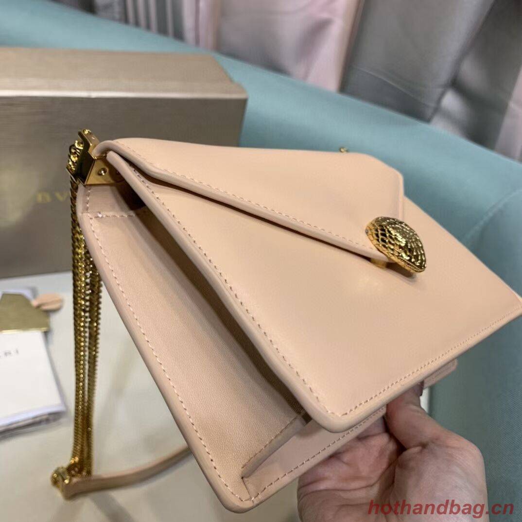 Bvlgari Serpenti Forever leather small crossbody bag B210543 pink Bvlgari Serpenti Forever leather small crossbody bag B210543 pink