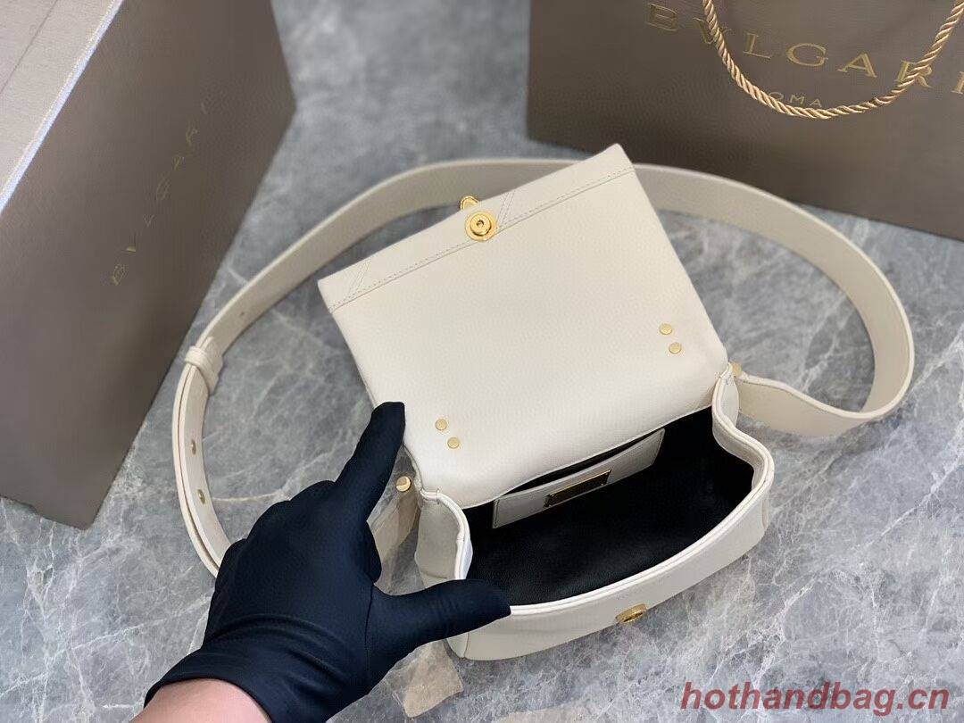 Bvlgari Serpenti Forever leather small crossbody bag B219068 cream Bvlgari Serpenti Forever leather small crossbody bag B219068 cream