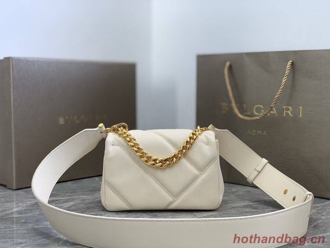 Bvlgari Serpenti Forever leather small crossbody bag B219068 cream Bvlgari Serpenti Forever leather small crossbody bag B219068 cream