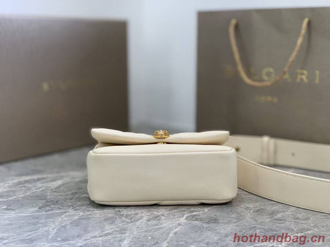 Bvlgari Serpenti Forever leather small crossbody bag B219068 cream Bvlgari Serpenti Forever leather small crossbody bag B219068 cream