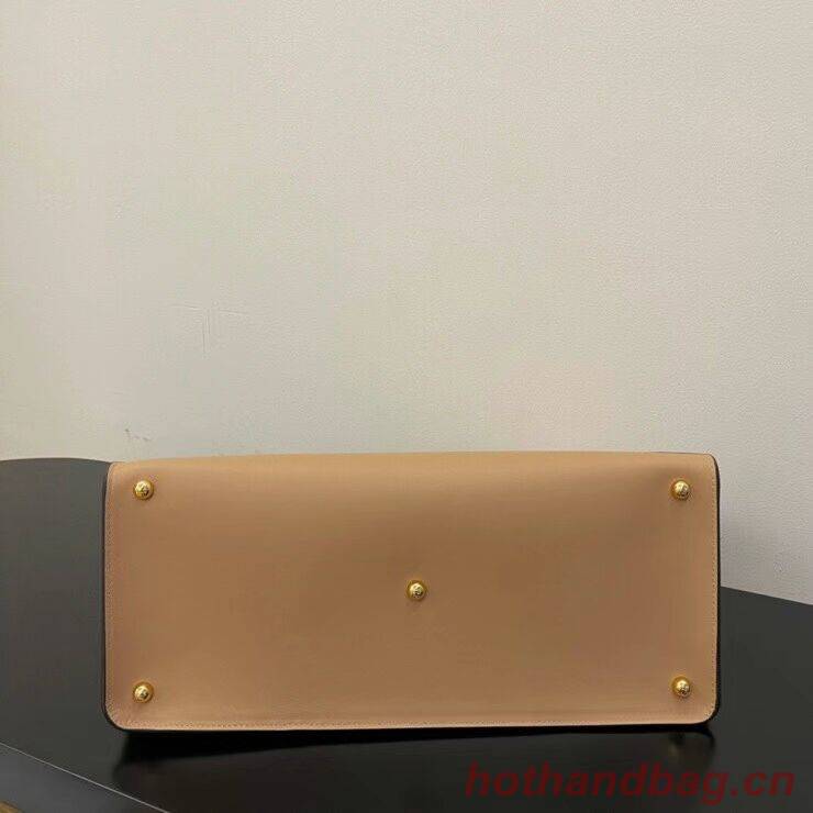 FENDI WAY MEDIUM Beige leather bag 8BH391AAI FENDI WAY MEDIUM Beige leather bag 8BH391AAI