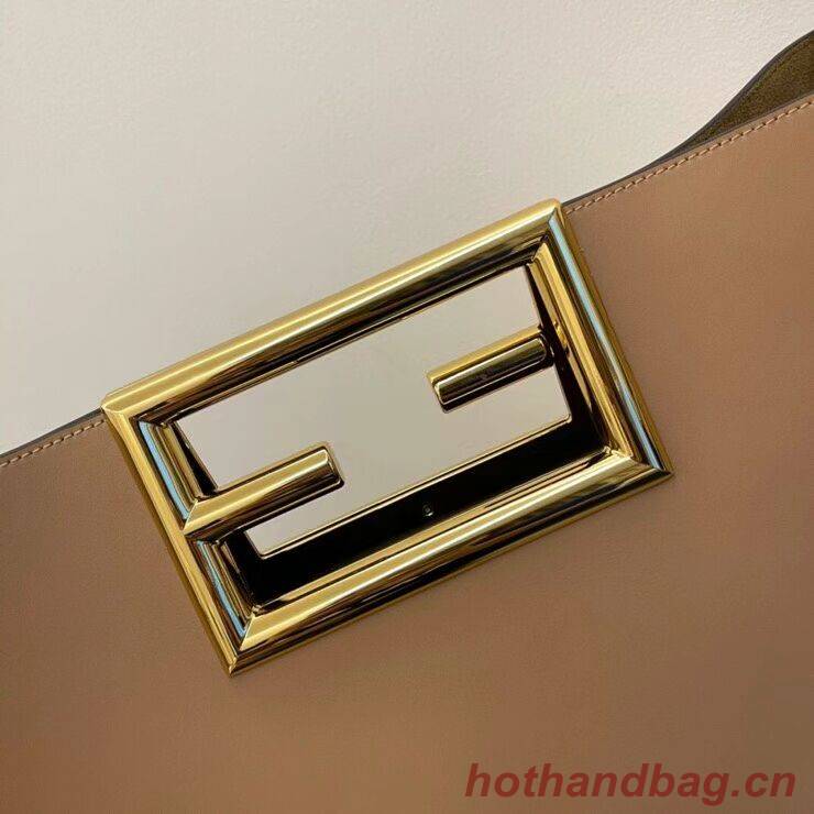 FENDI WAY MEDIUM Beige leather bag 8BH391AAI FENDI WAY MEDIUM Beige leather bag 8BH391AAI