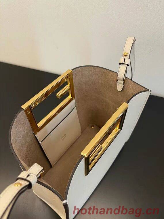 FENDI WAY small leather bag 5FB6846 white FENDI WAY small leather bag 5FB6846 white