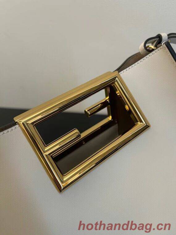 FENDI WAY small leather bag 5FB6846 white FENDI WAY small leather bag 5FB6846 white