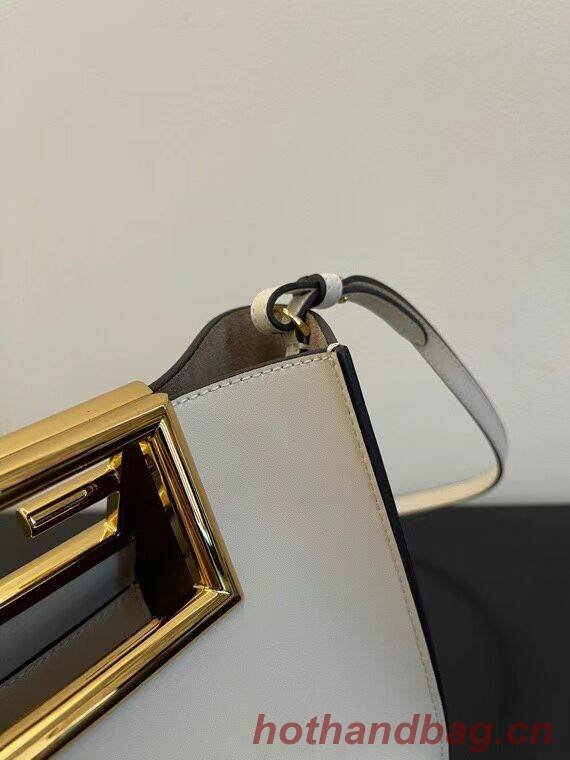 FENDI WAY small leather bag 5FB6846 white FENDI WAY small leather bag 5FB6846 white