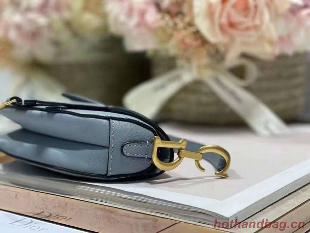 DIOR SADDLE BAG mini Calfskin C8160 blue DIOR SADDLE BAG mini Calfskin C8160 blue