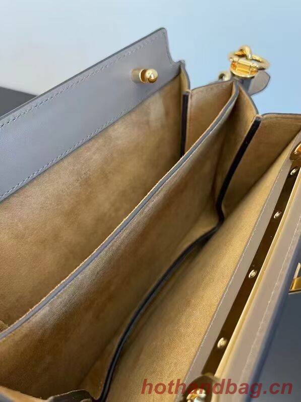 FENDI TOUCH leather bag 8BT349AHK2 gray FENDI TOUCH leather bag 8BT349AHK2 gray