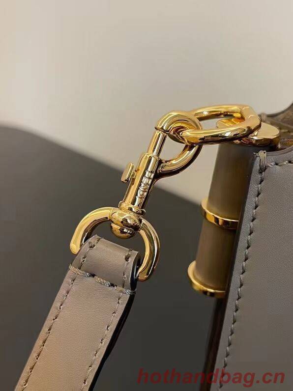 FENDI TOUCH leather bag 8BT349AHK2 gray FENDI TOUCH leather bag 8BT349AHK2 gray