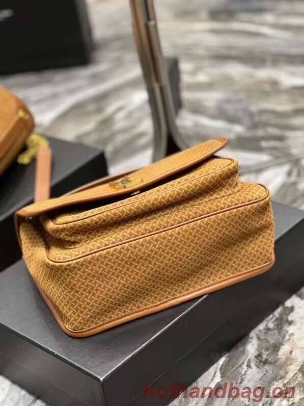 Yves Saint Laurent NIKI MEDIUM IN CRINKLED VINTAGE SUEDE 2782 BROWN Yves Saint Laurent NIKI MEDIUM IN CRINKLED VINTAGE SUEDE 2782 BROWN