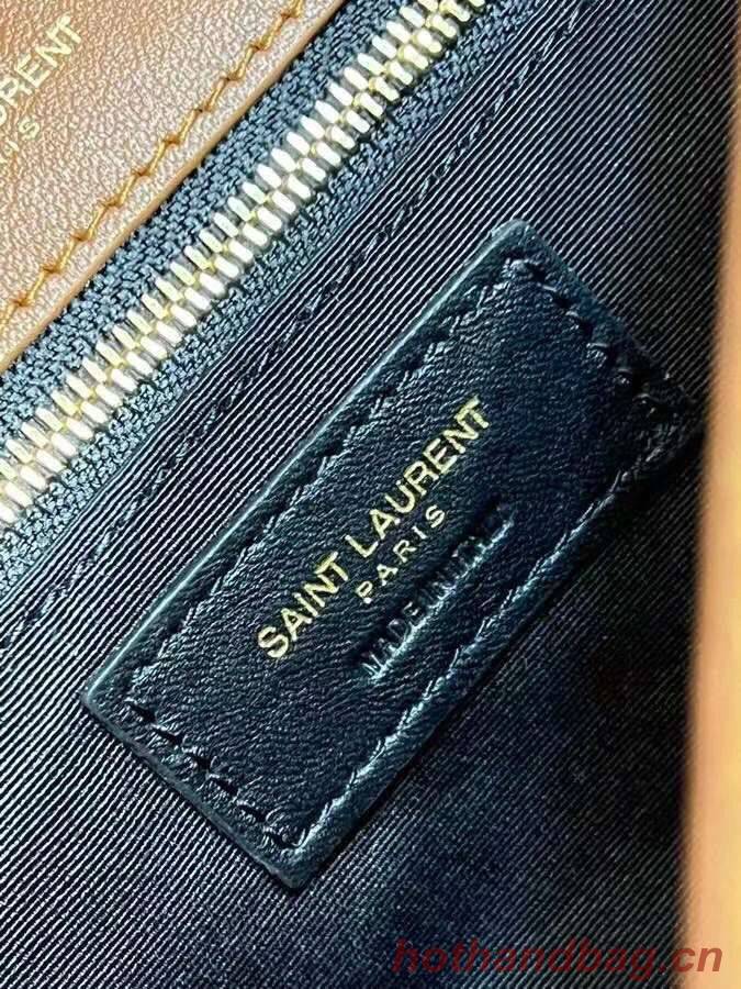 Yves Saint Laurent NIKI MEDIUM IN CRINKLED VINTAGE SUEDE 2782 BROWN Yves Saint Laurent NIKI MEDIUM IN CRINKLED VINTAGE SUEDE 2782 BROWN