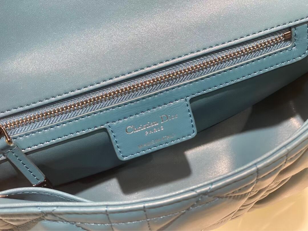 MEDIUM DIOR CARO BAG Gradient Cannage Lambskin M9242WN blue MEDIUM DIOR CARO BAG Gradient Cannage Lambskin M9242WN blue