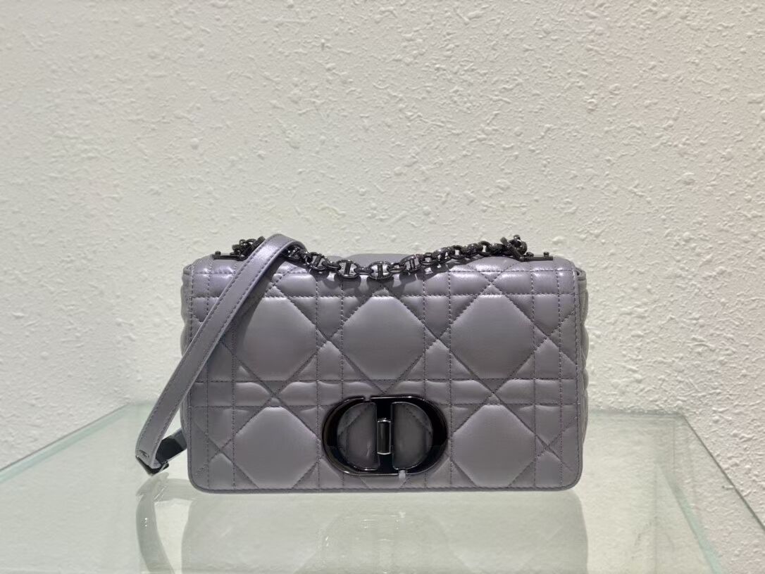 MEDIUM DIOR CARO BAG Gradient Cannage Lambskin M9242WN gray MEDIUM DIOR CARO BAG Gradient Cannage Lambskin M9242WN gray