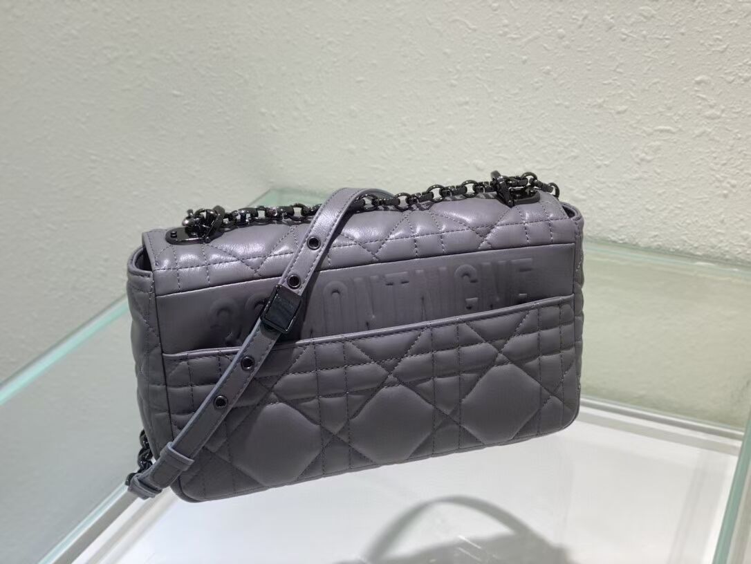 MEDIUM DIOR CARO BAG Gradient Cannage Lambskin M9242WN gray MEDIUM DIOR CARO BAG Gradient Cannage Lambskin M9242WN gray