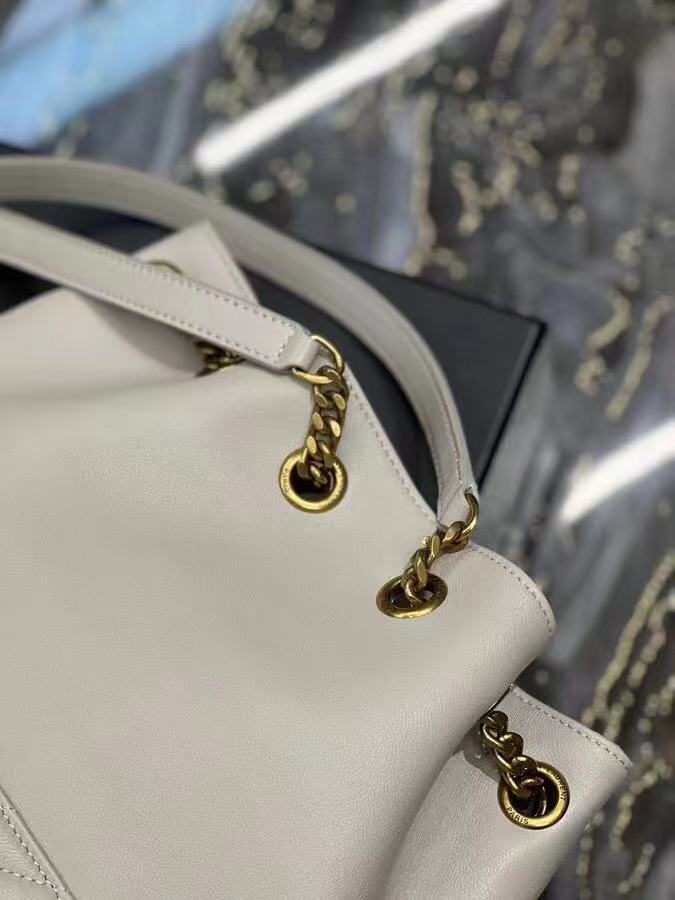 Yves Saint Laurent JOE BACKPACK IN LAMBSKIN 772609 BLANC VINTAGE Yves Saint Laurent JOE BACKPACK IN LAMBSKIN 772609 BLANC VINTAGE